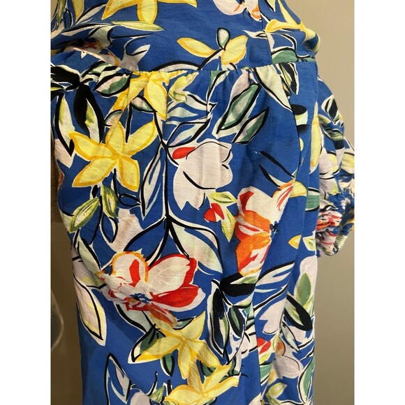 Skies are Blue Meet Me On The Terrace Maxi Dress Floral sz Small - Picture 10 of 10